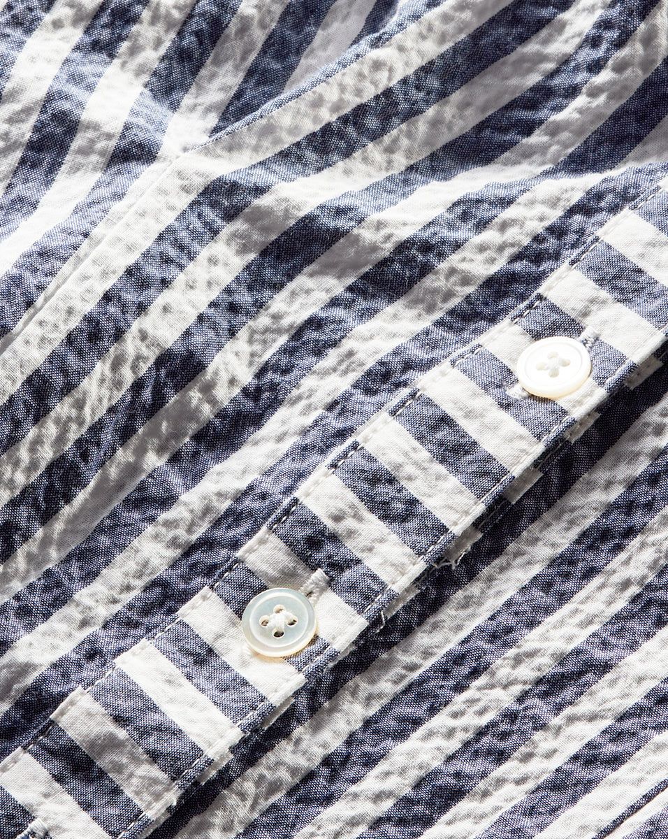 Ertha Striped Seersucker Top sold by Ulla Johnson product image thumbnail 3