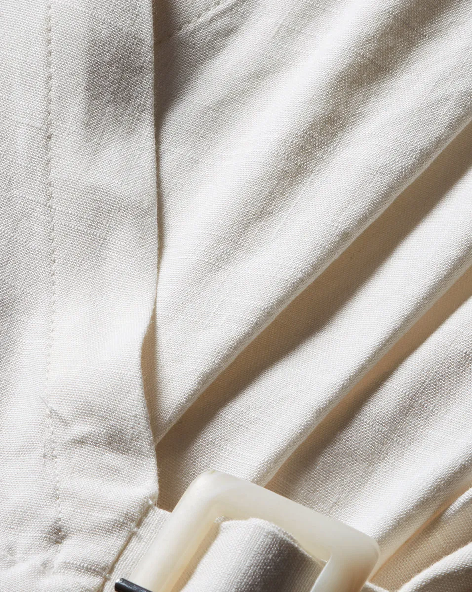 Octavia Stretch-Linen Wrap Dress sold by Ulla Johnson product image thumbnail 2