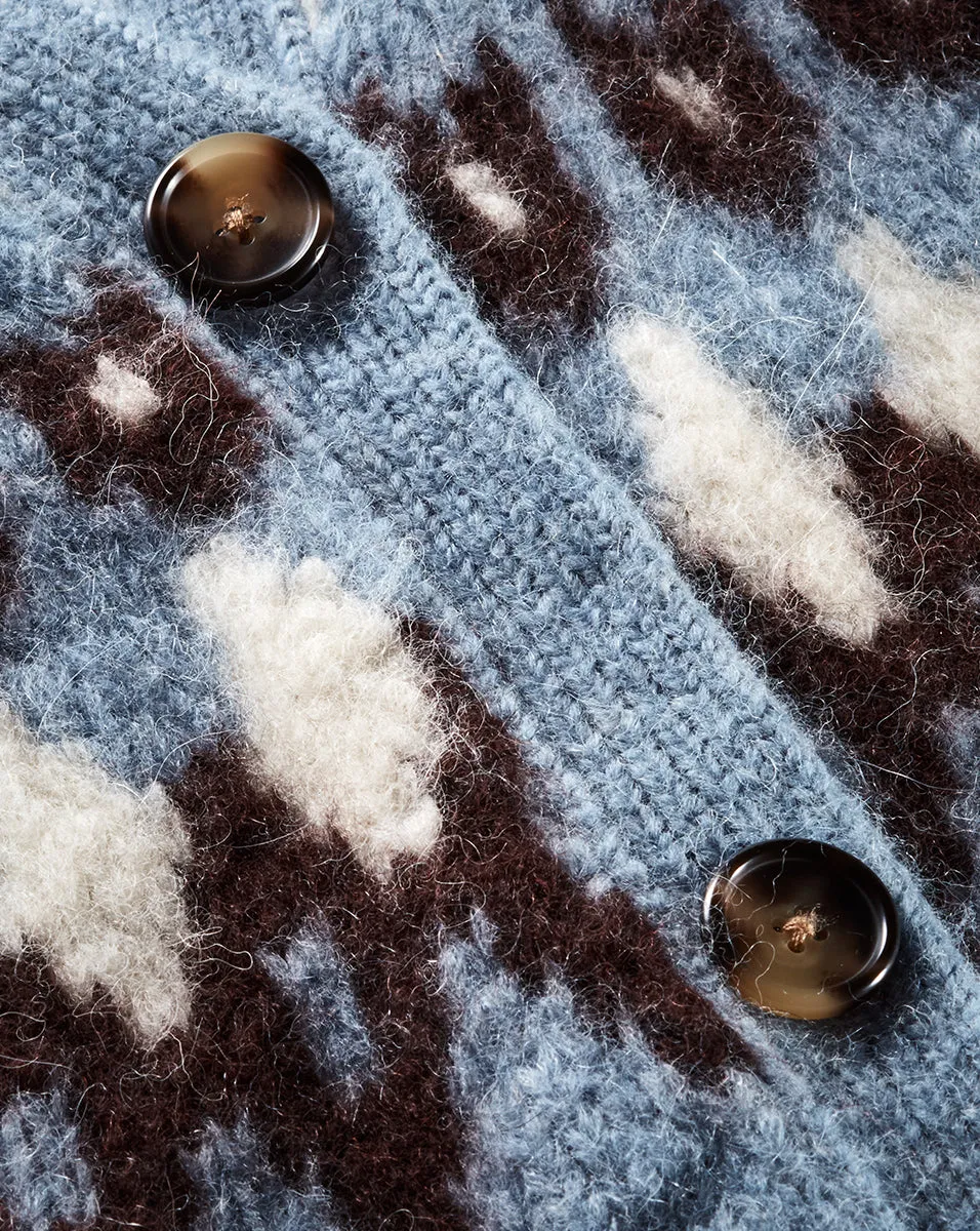 Christina Fairisle Cardigan sold by Ulla Johnson product image thumbnail 4