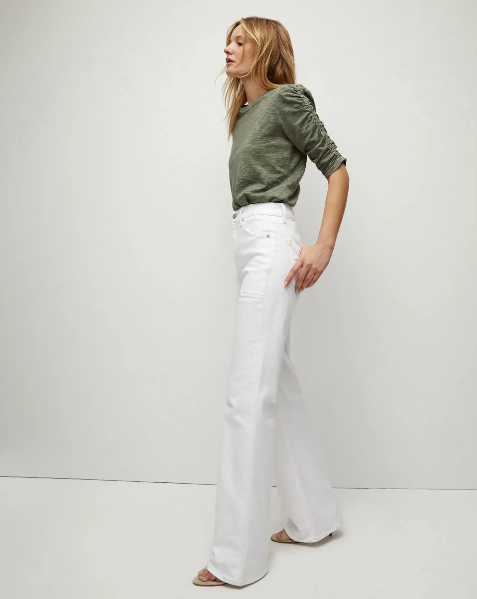 Waldorf Ruched-Sleeve Tee sold by Ulla Johnson product image thumbnail 4