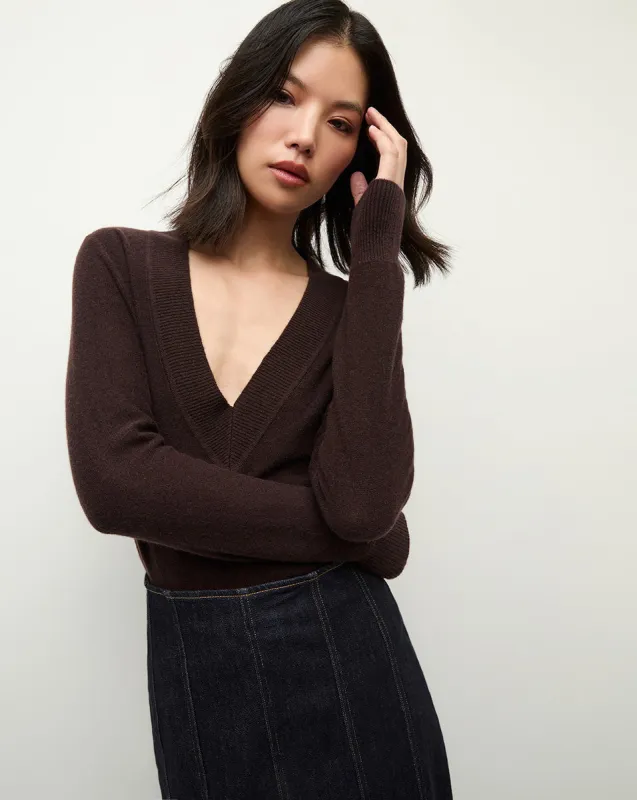 Coleta V-Neck Cashmere Sweater sold by Ulla Johnson