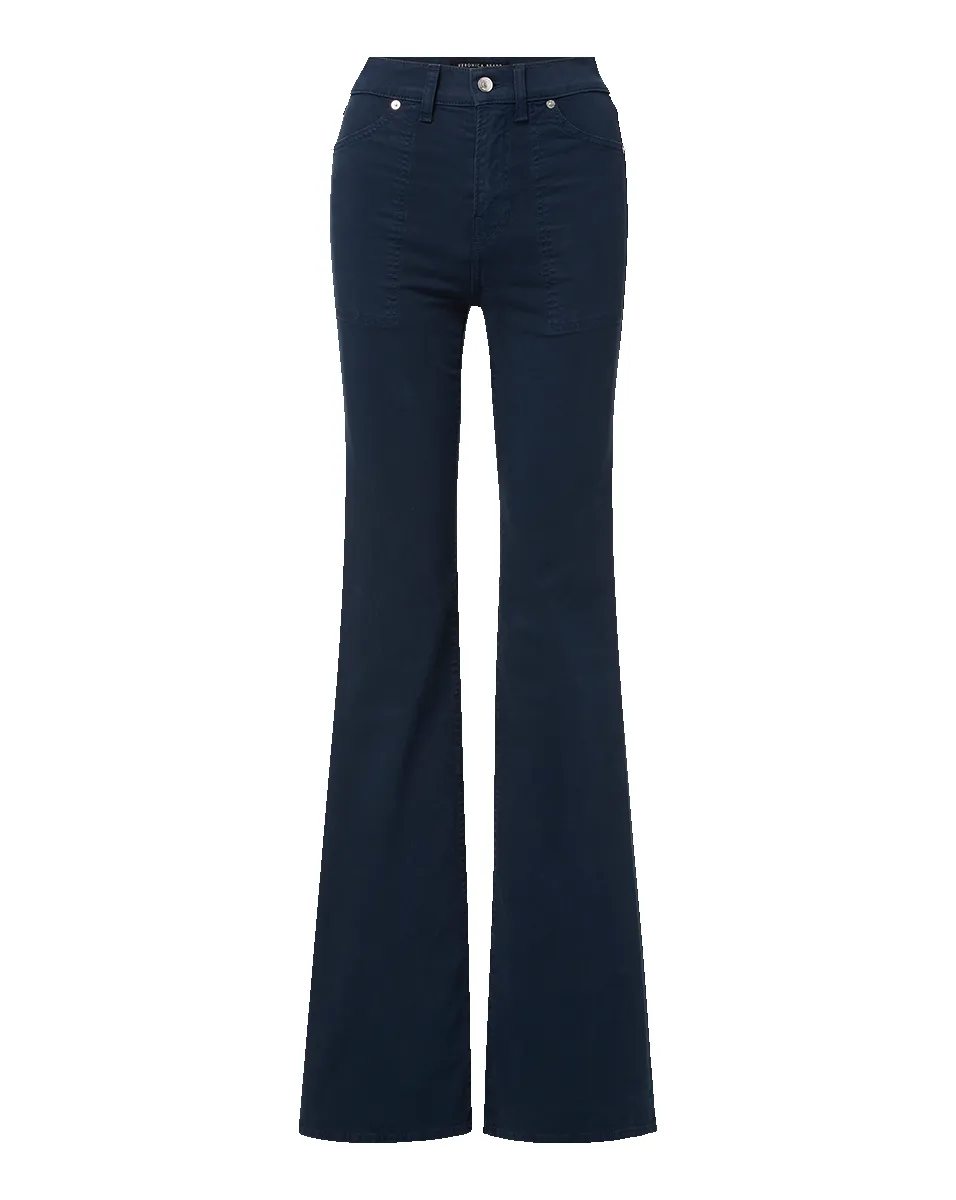 Crosbie Slim Wide-Leg Pant sold by Ulla Johnson product image thumbnail 5