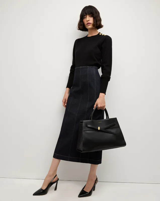 Fiona Maxi Denim Skirt sold by Ulla Johnson