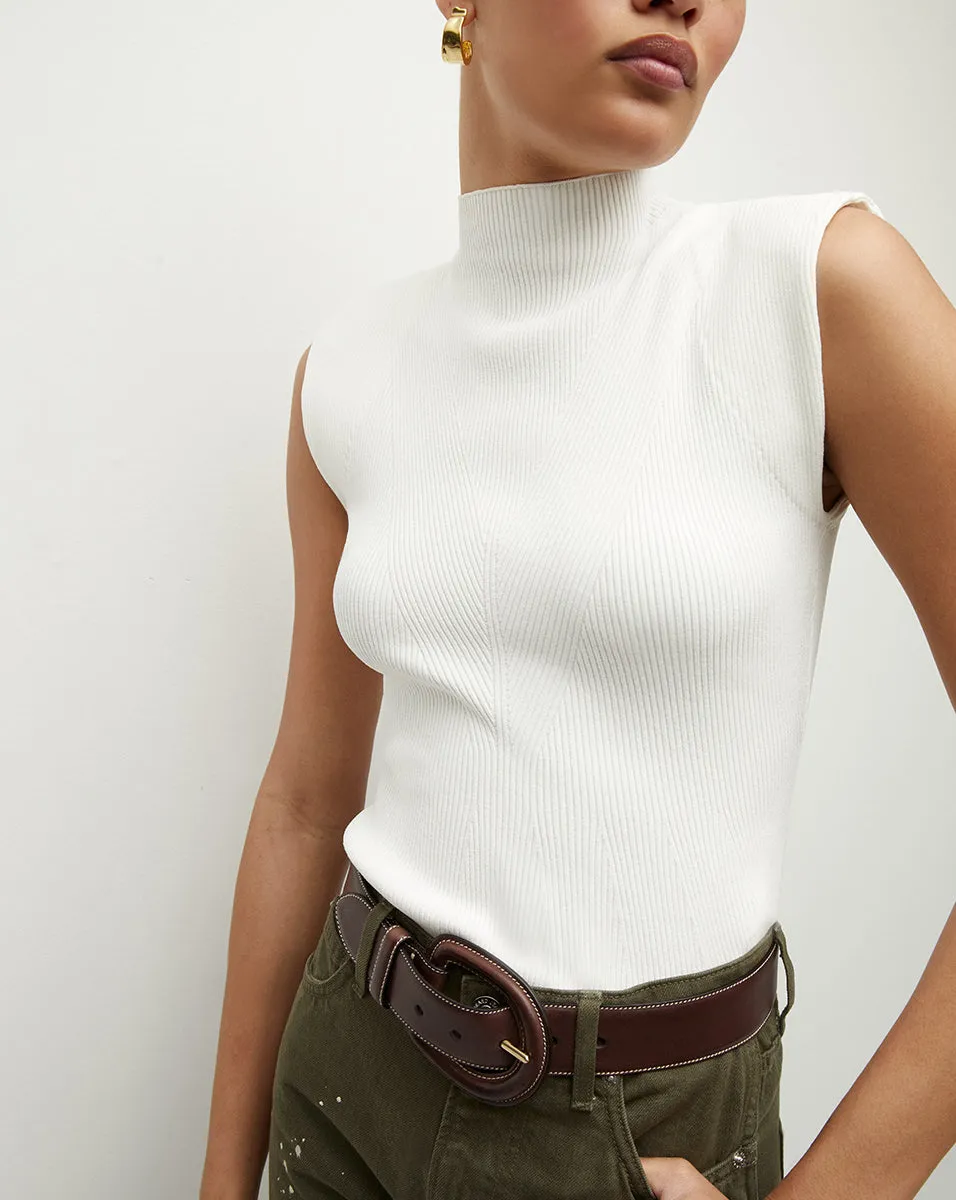 Cio Ribbed Top sold by Ulla Johnson