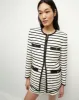 Foster Striped Dickey Jacket sold by Ulla Johnson