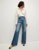 Taylor Two-Tone Wide-Leg Jean sold by Ulla Johnson