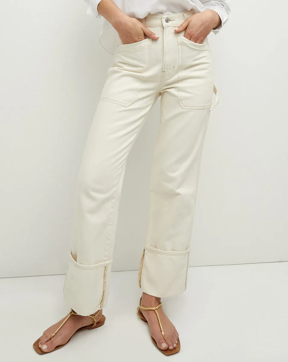 Dylan Cuffed Straight-Leg Jean sold by Ulla Johnson product image thumbnail 2