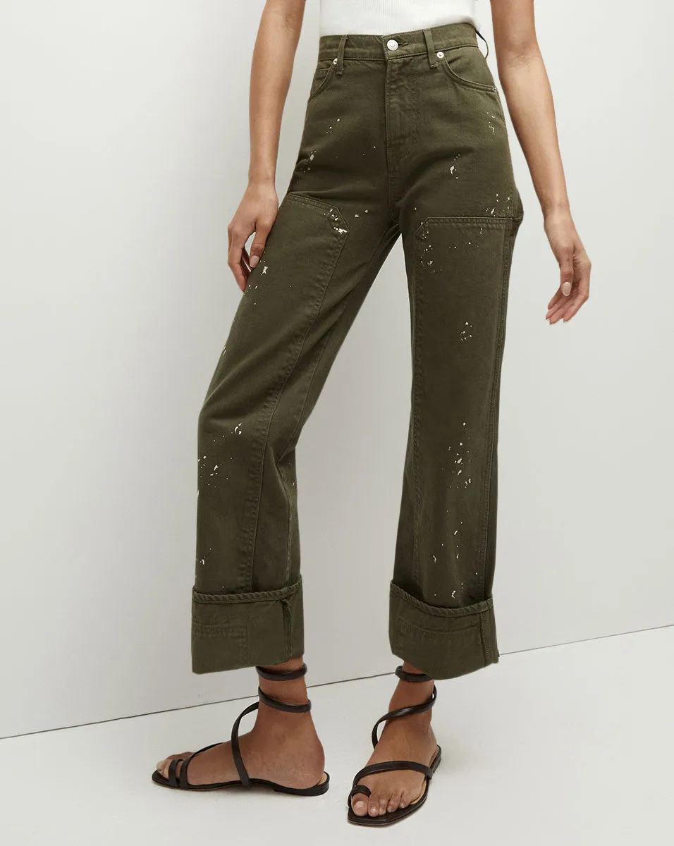 Dylan Straight-Leg Jean | Cuffed sold by Ulla Johnson product image thumbnail 3