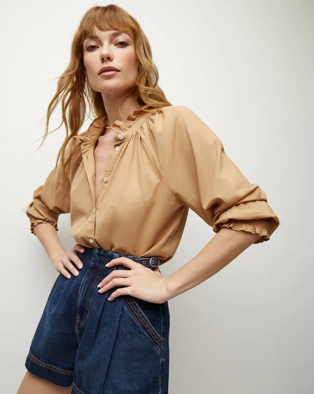 Calisto Cotton Shirt sold by Ulla Johnson