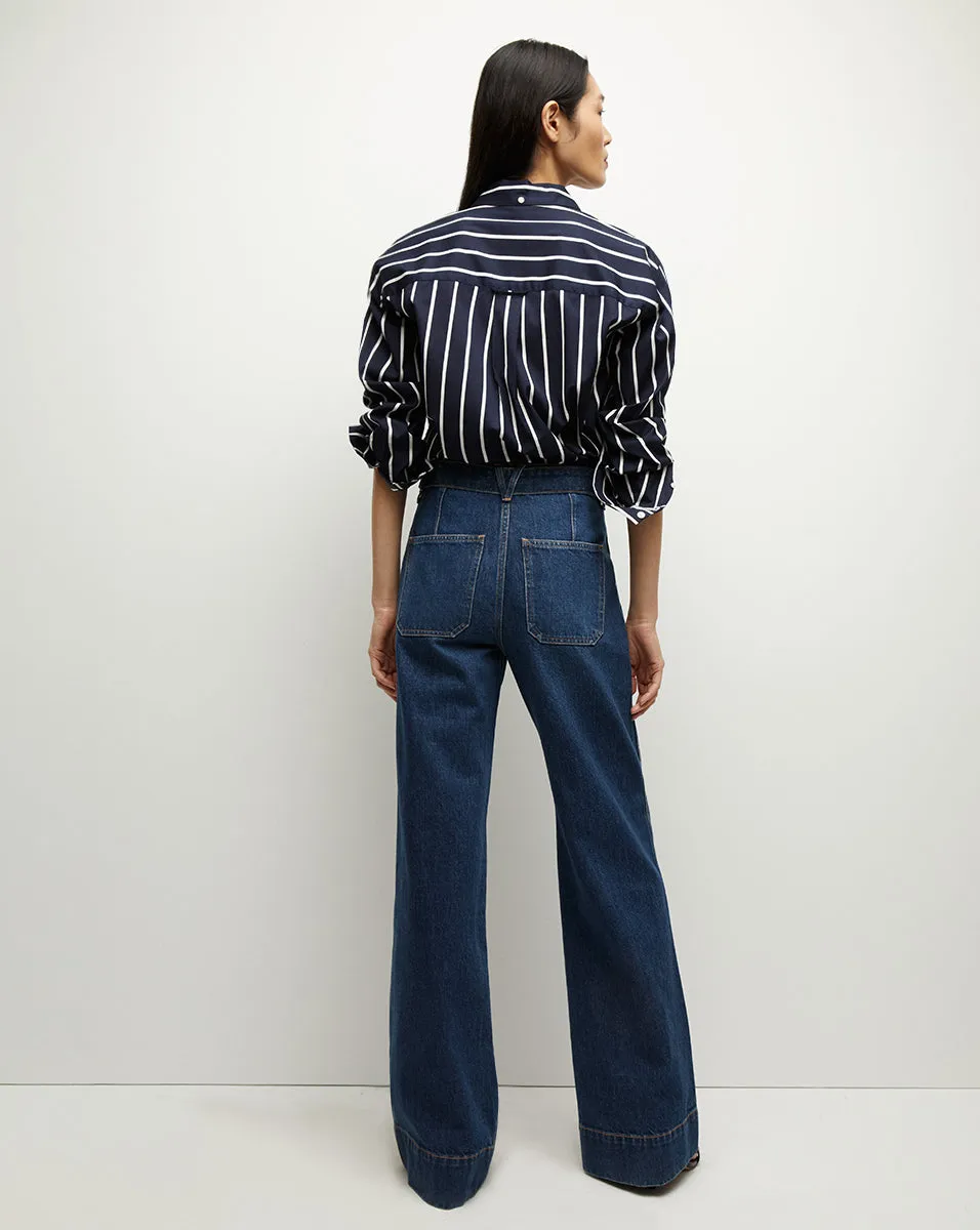 Taylor Belted Wide-Leg Jean sold by Ulla Johnson product image thumbnail 4