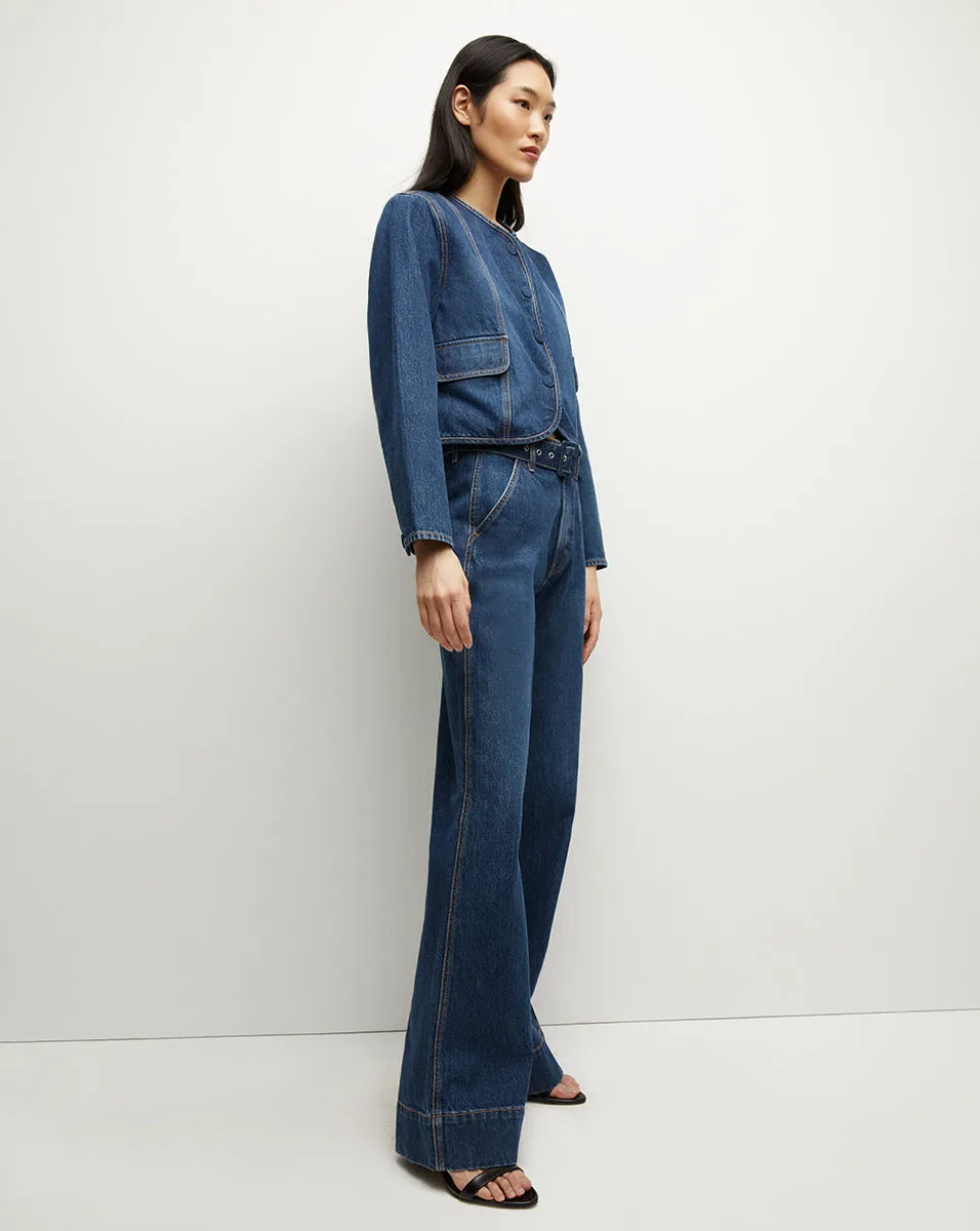 Taylor Belted Wide-Leg Jean sold by Ulla Johnson product image thumbnail 5