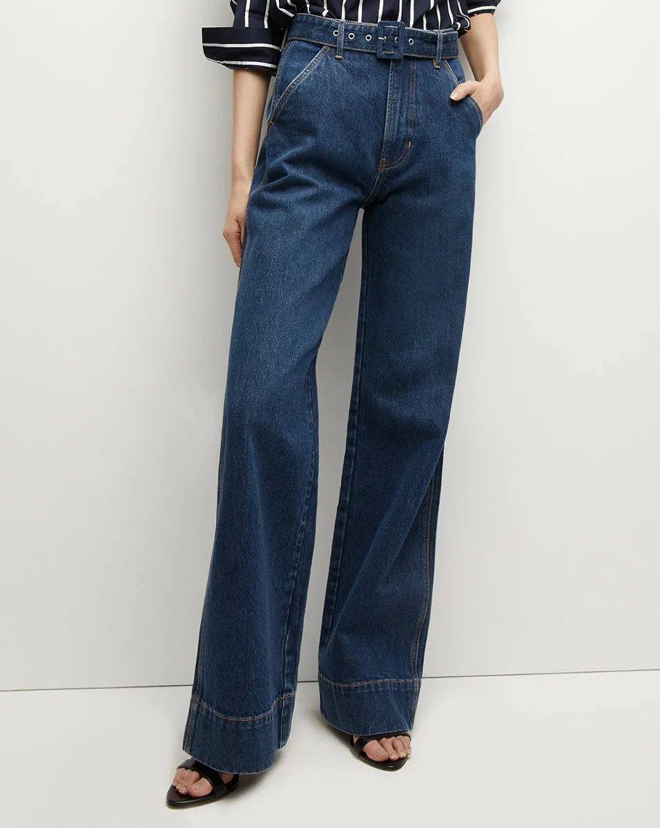 Taylor Belted Wide-Leg Jean sold by Ulla Johnson product image thumbnail 2