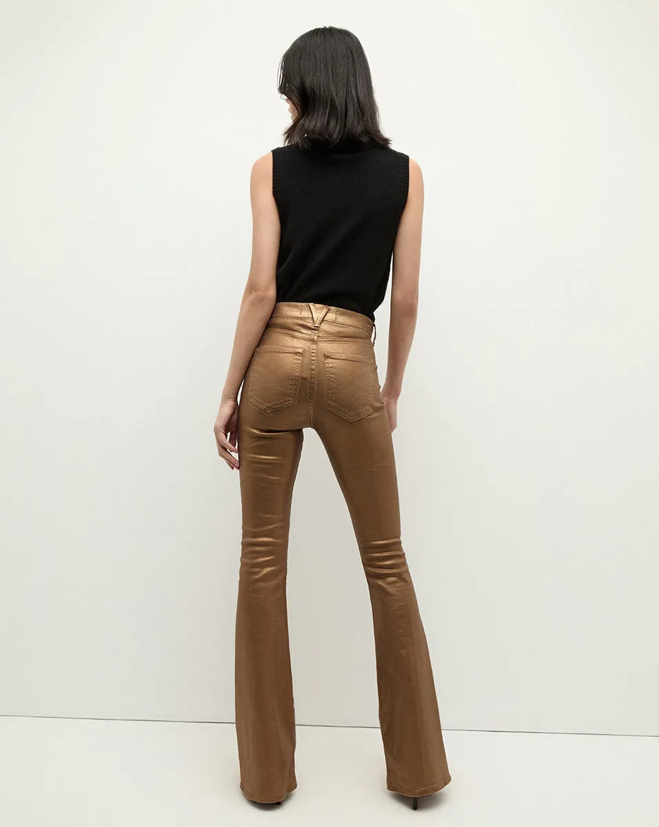 Beverly Metallic Skinny-Flare Jean sold by Ulla Johnson product image thumbnail 5