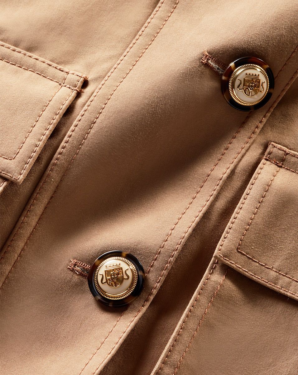 Oda Mixed-Media Dickey Coat sold by Ulla Johnson product image thumbnail 3