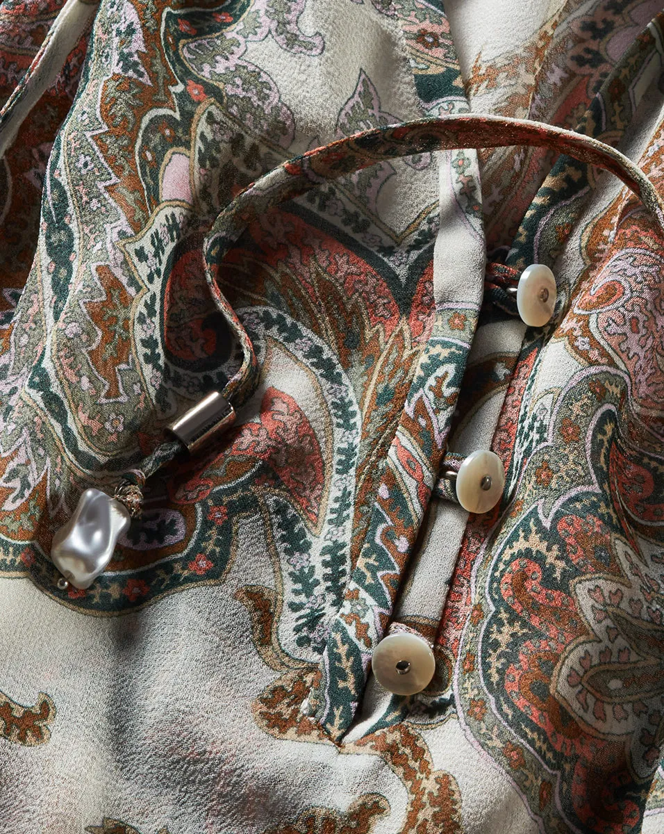 Antonette Silk-Georgette Top sold by Ulla Johnson product image thumbnail 2