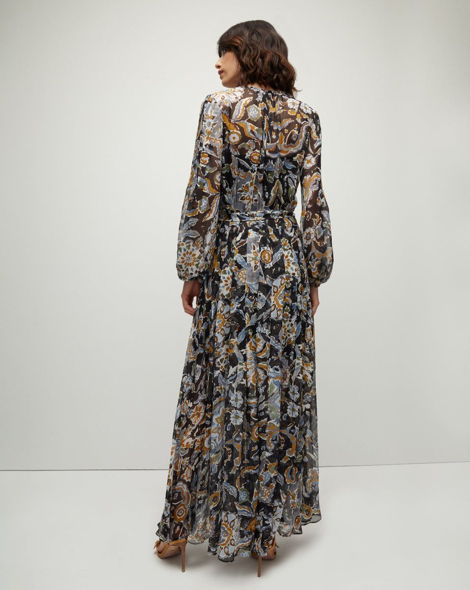 Isra Brushstroke Maxi Dress sold by Ulla Johnson product image thumbnail 5