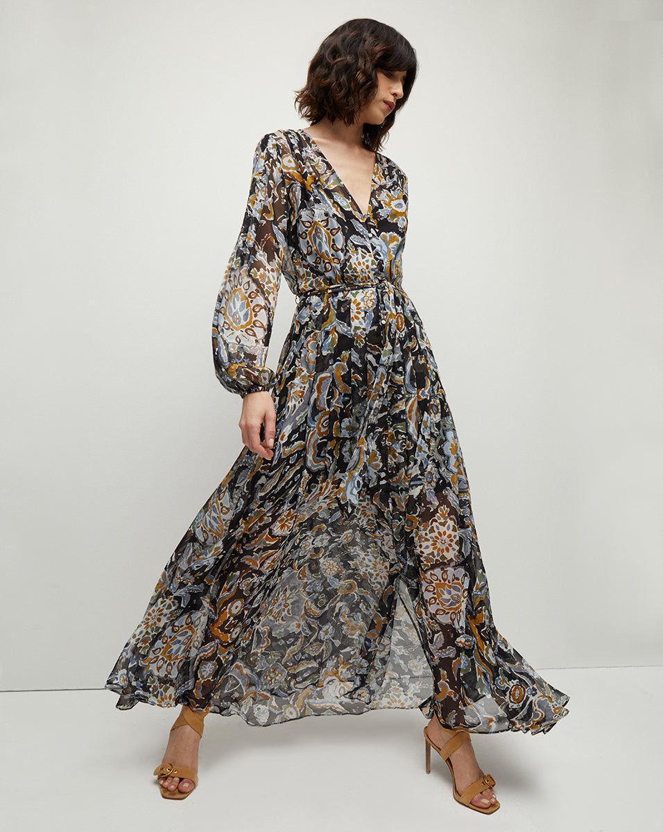 Isra Brushstroke Maxi Dress sold by Ulla Johnson