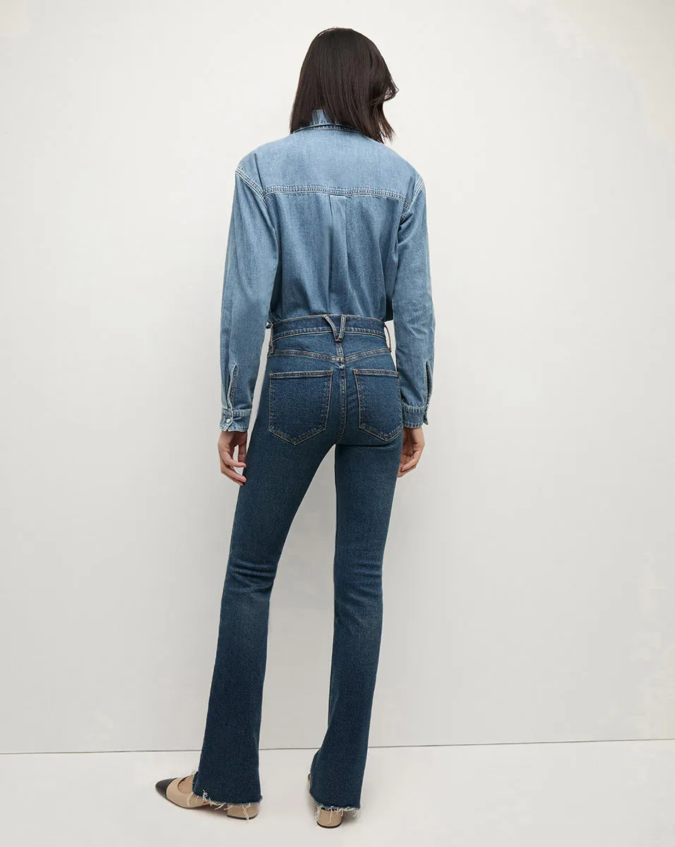 Aderes Denim Shirt sold by Ulla Johnson product image thumbnail 5