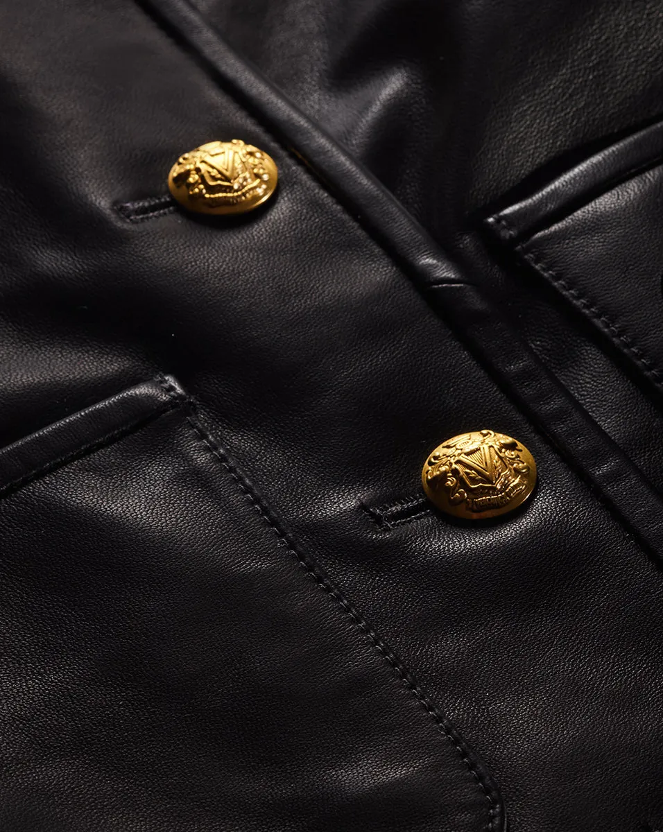 Andrea Leather Jacket sold by Ulla Johnson product image thumbnail 4