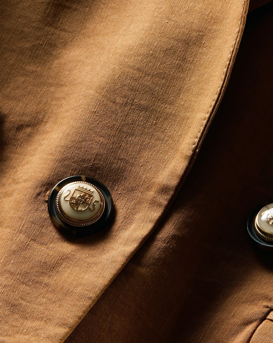 Clifton Stretch-Linen Dickey Jacket sold by Ulla Johnson product image thumbnail 3