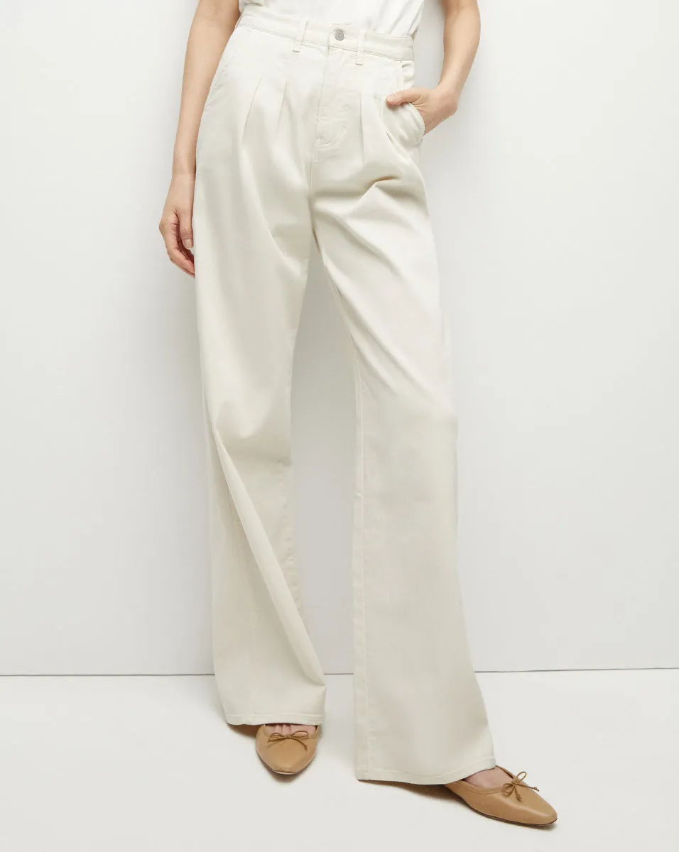 Mia Pleated Wide-Leg Jean sold by Ulla Johnson product image thumbnail 3
