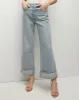 Taylor Cuffed Wide-Leg Jean sold by Ulla Johnson