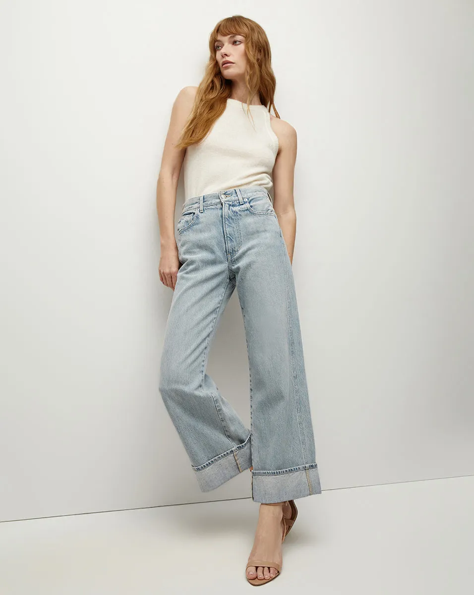 Taylor Cuffed Wide-Leg Jean sold by Ulla Johnson product image thumbnail 3