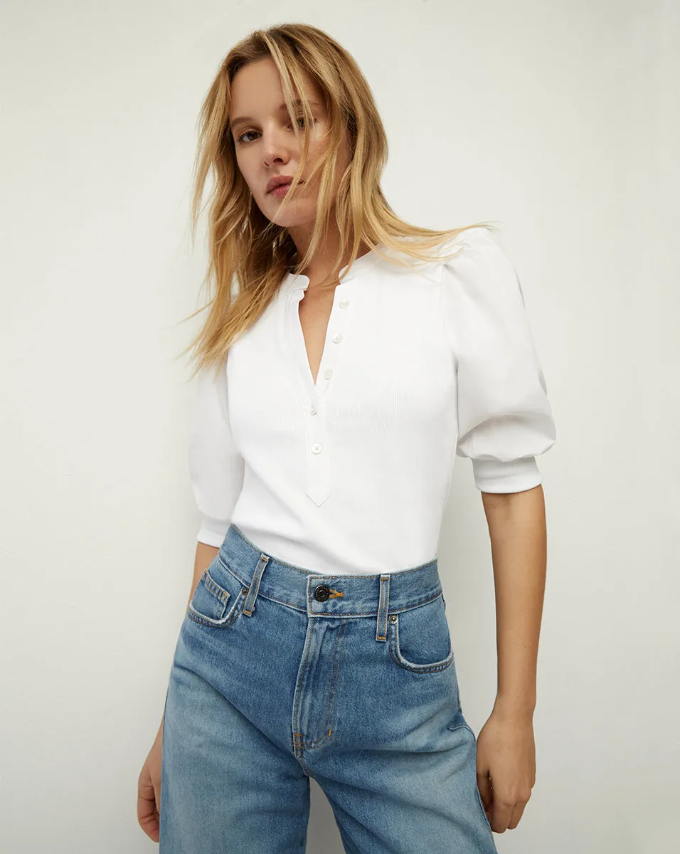 Coralee Puff-Sleeve Top sold by Ulla Johnson product image thumbnail 4