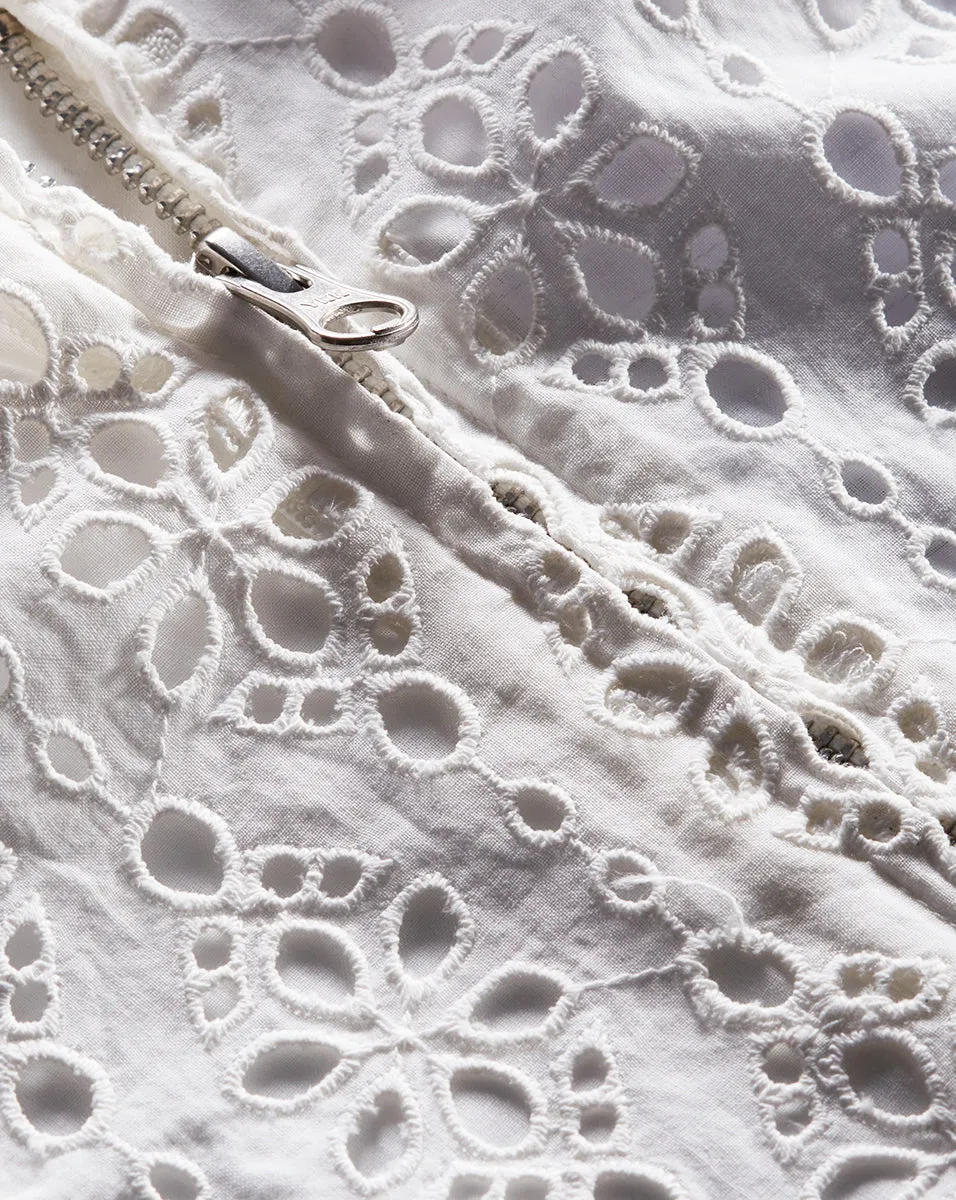 Marlo Cotton Eyelet Dickey sold by Ulla Johnson product image thumbnail 4