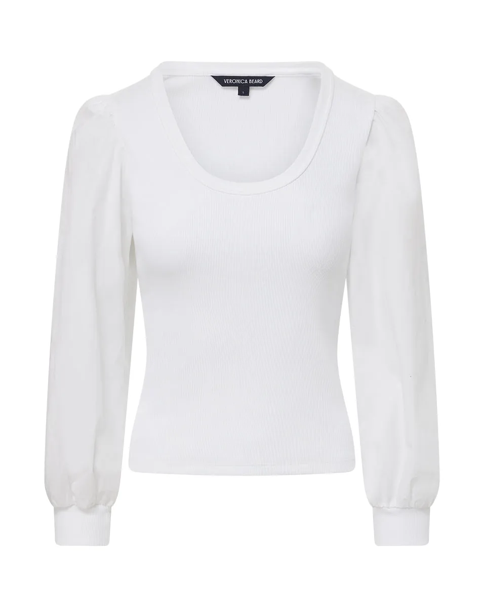 Anabel Puff-Sleeve Top sold by Ulla Johnson product image thumbnail 5