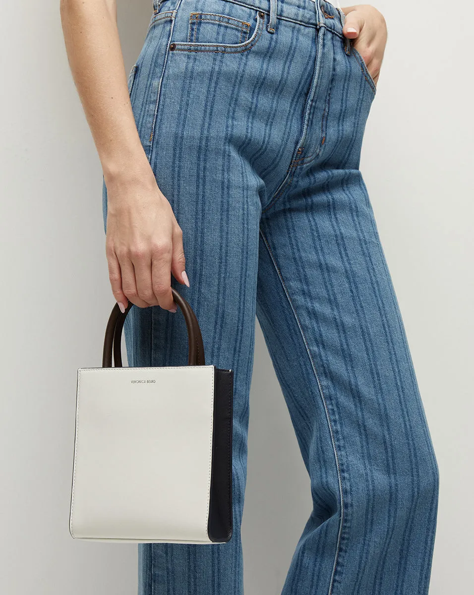 Crosbie Striped Loafer Length Wide-Leg Jean sold by Ulla Johnson product image thumbnail 4