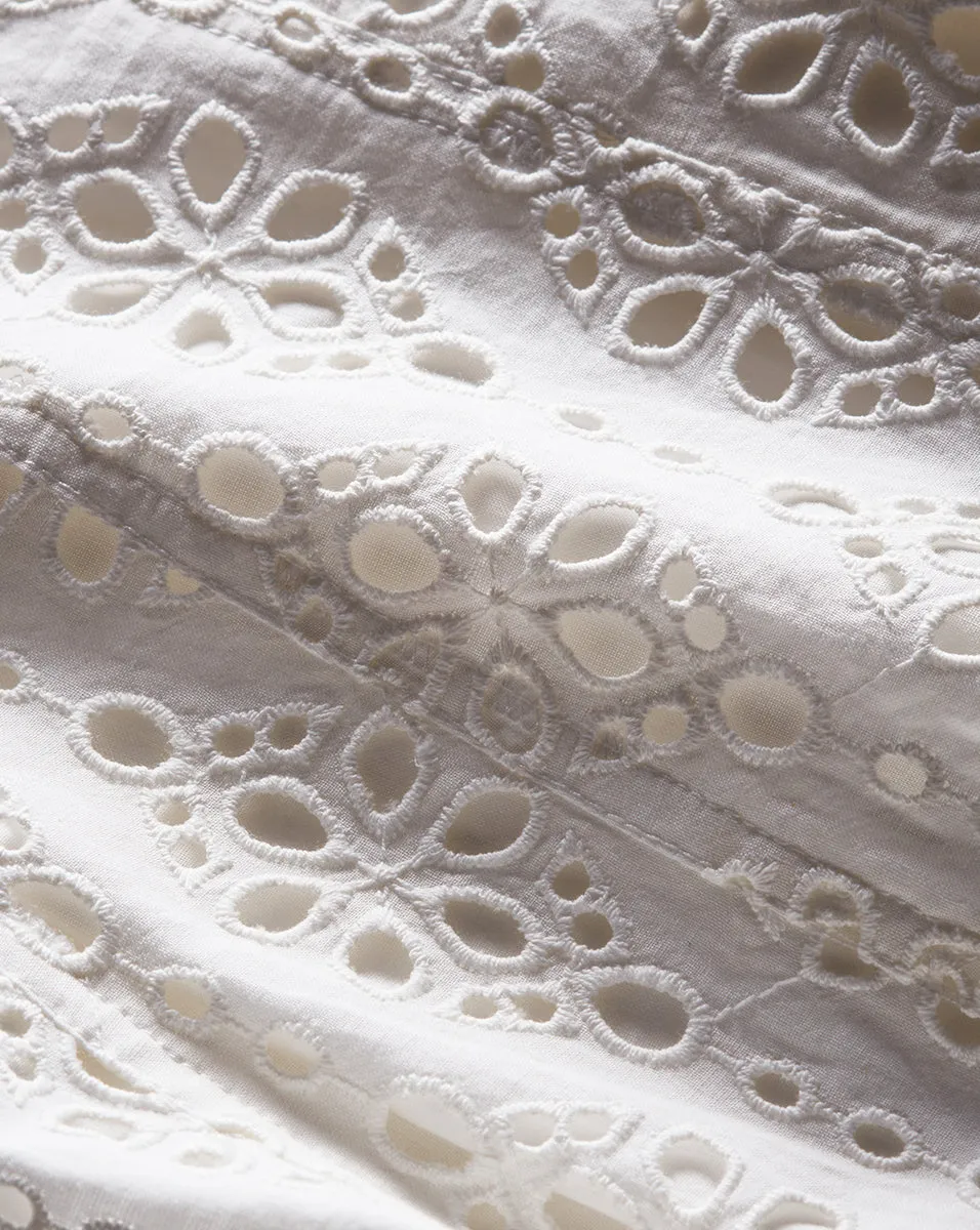 Aderes Cotton Eyelet Shirt sold by Ulla Johnson product image thumbnail 2