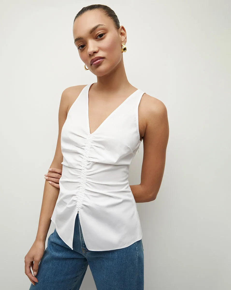 Oya Stretch-Cotton Tank sold by Ulla Johnson