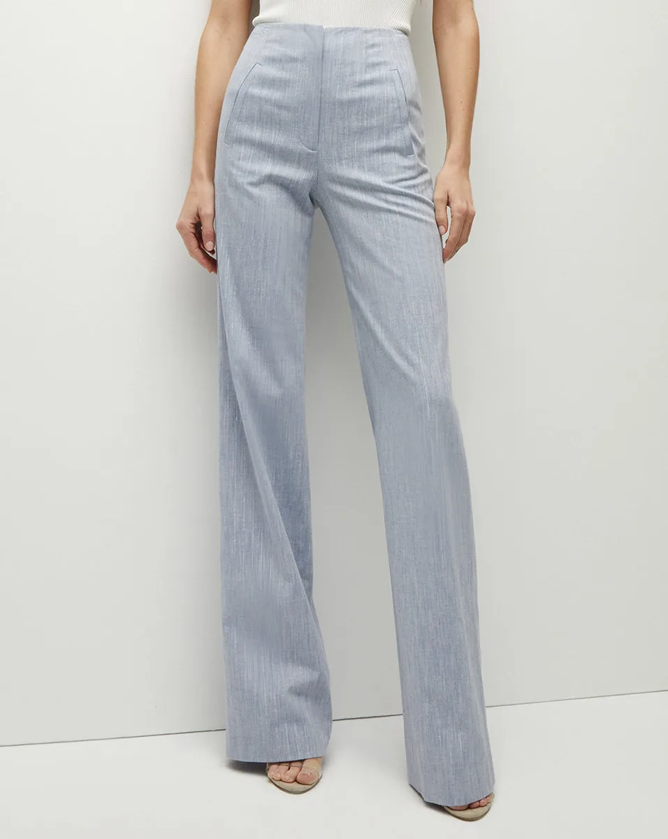 Jude Metallic Pinstripe Pant sold by Ulla Johnson product image thumbnail 3