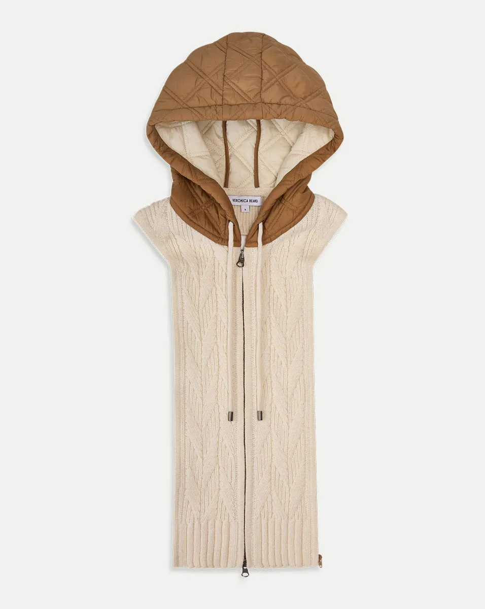 Orine Quilted Hoodie Dickey sold by Ulla Johnson
