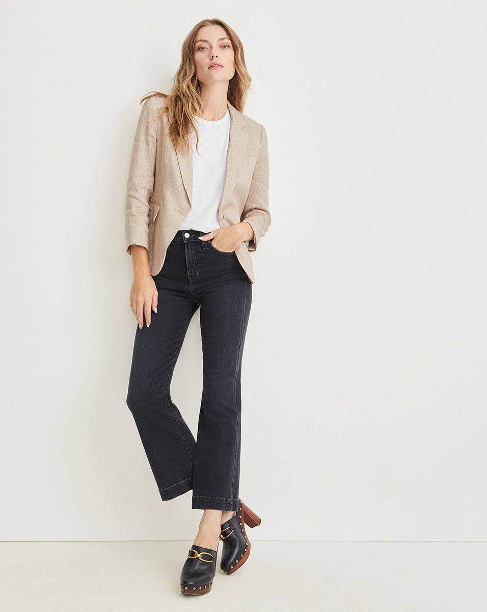 Cutaway Linen Dickey Jacket sold by Ulla Johnson product image thumbnail 3