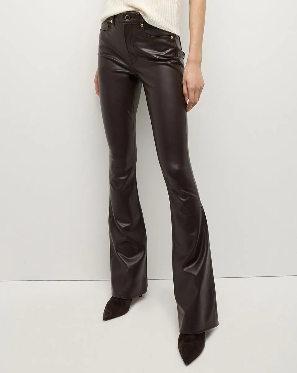 Beverly Vegan Leather Skinny-Flare Pant sold by Ulla Johnson product image thumbnail 2