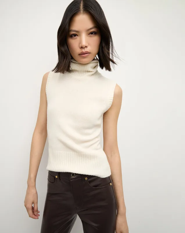 Mazzy Cashmere Sleeveless Sweater sold by Ulla Johnson