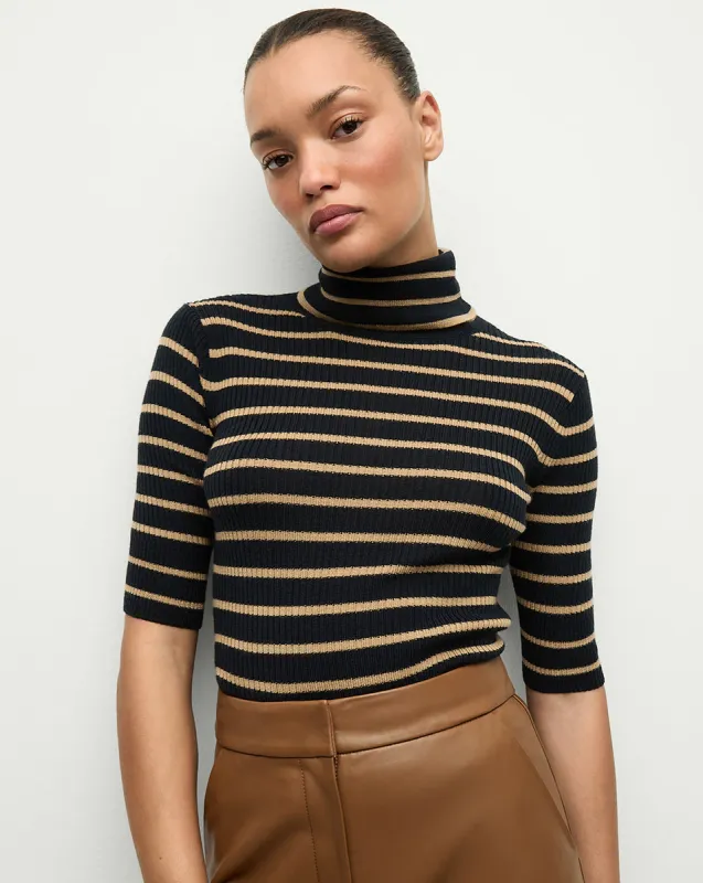 Katrina Merino Striped Sweater made by Veronica Beard