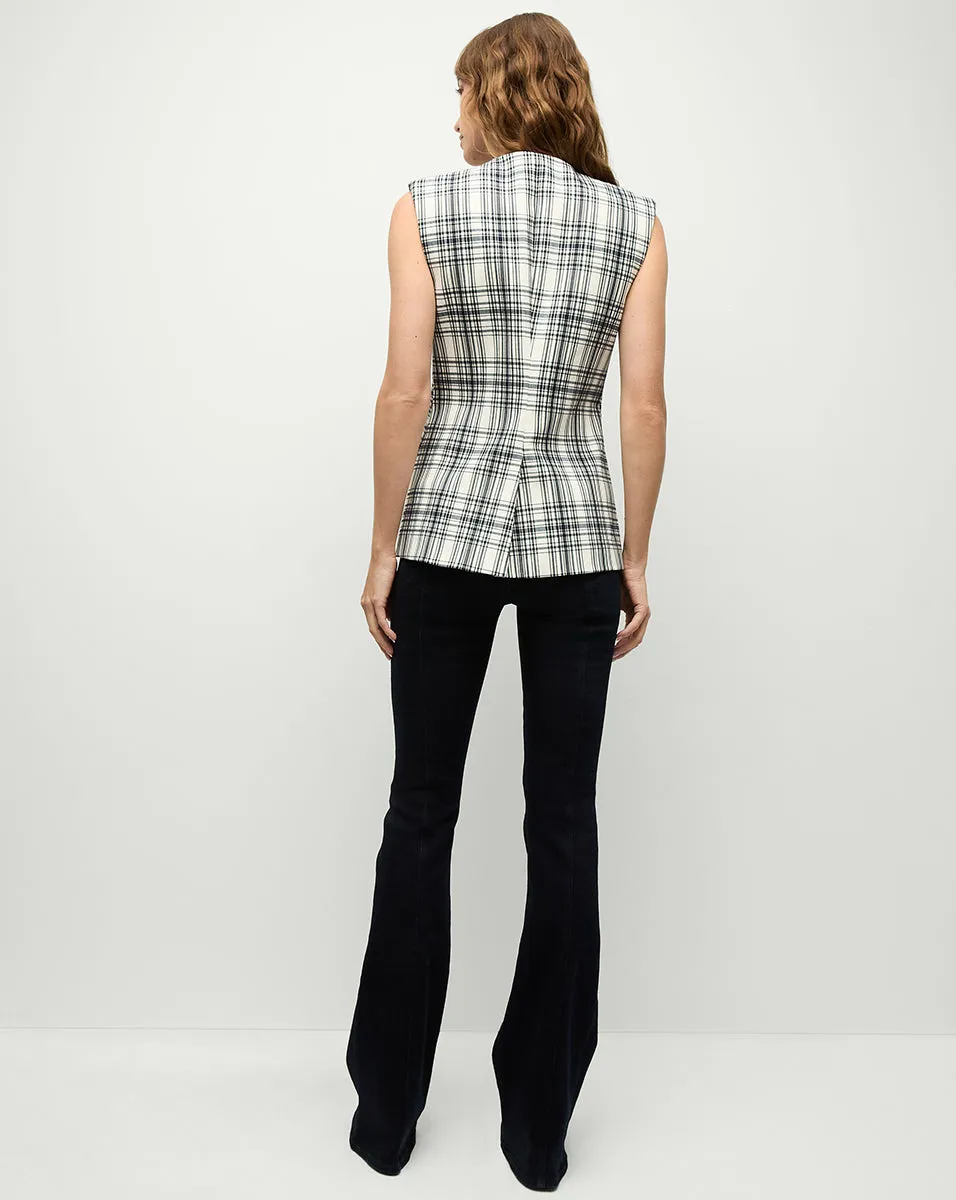 Tamara Plaid Vest sold by Ulla Johnson product image thumbnail 5