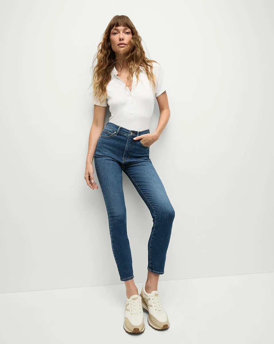 Debbie Ankle-Crop Skinny Jean sold by Ulla Johnson