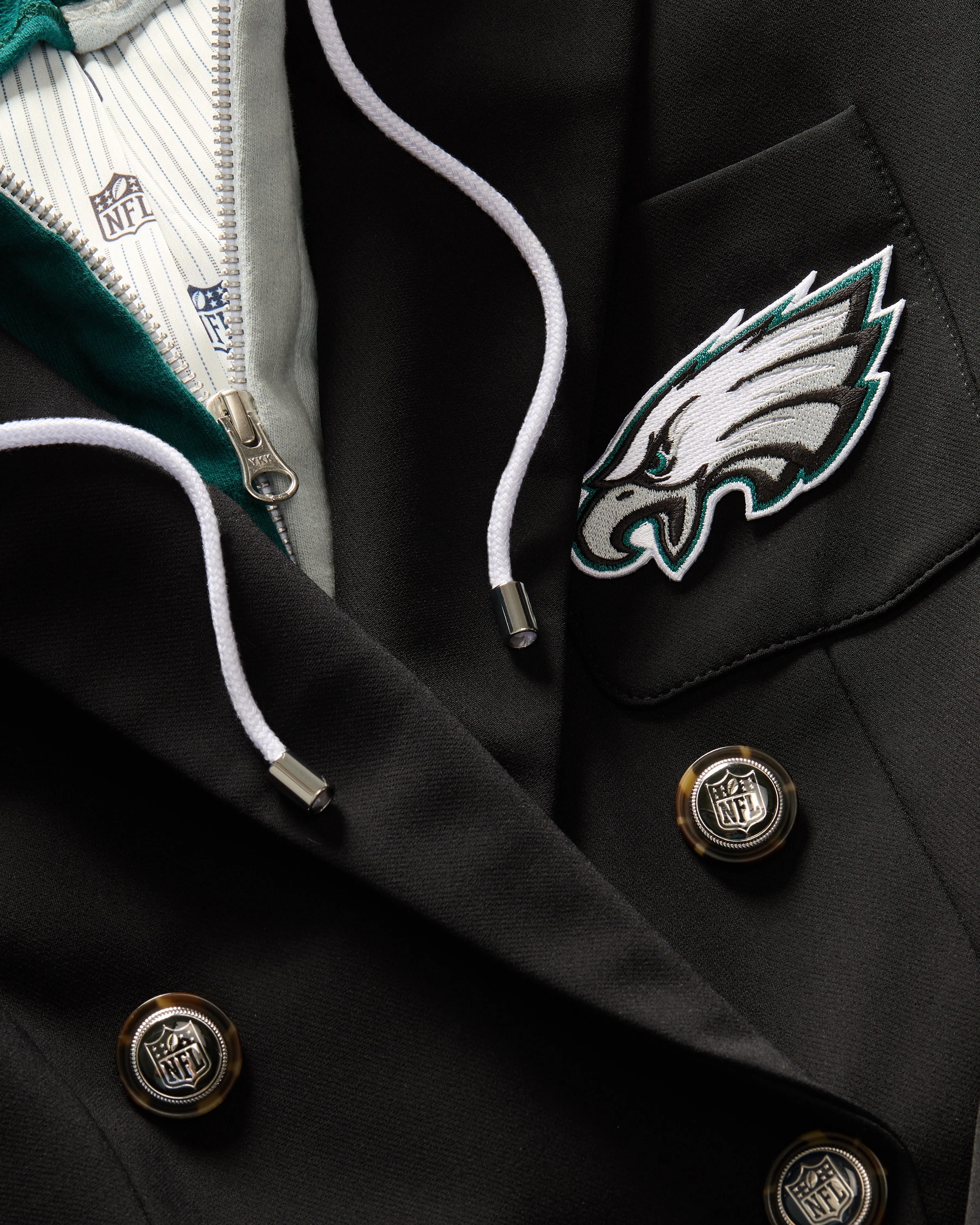 Philadelphia Eagles Dickey Jacket sold by Ulla Johnson product image thumbnail 4