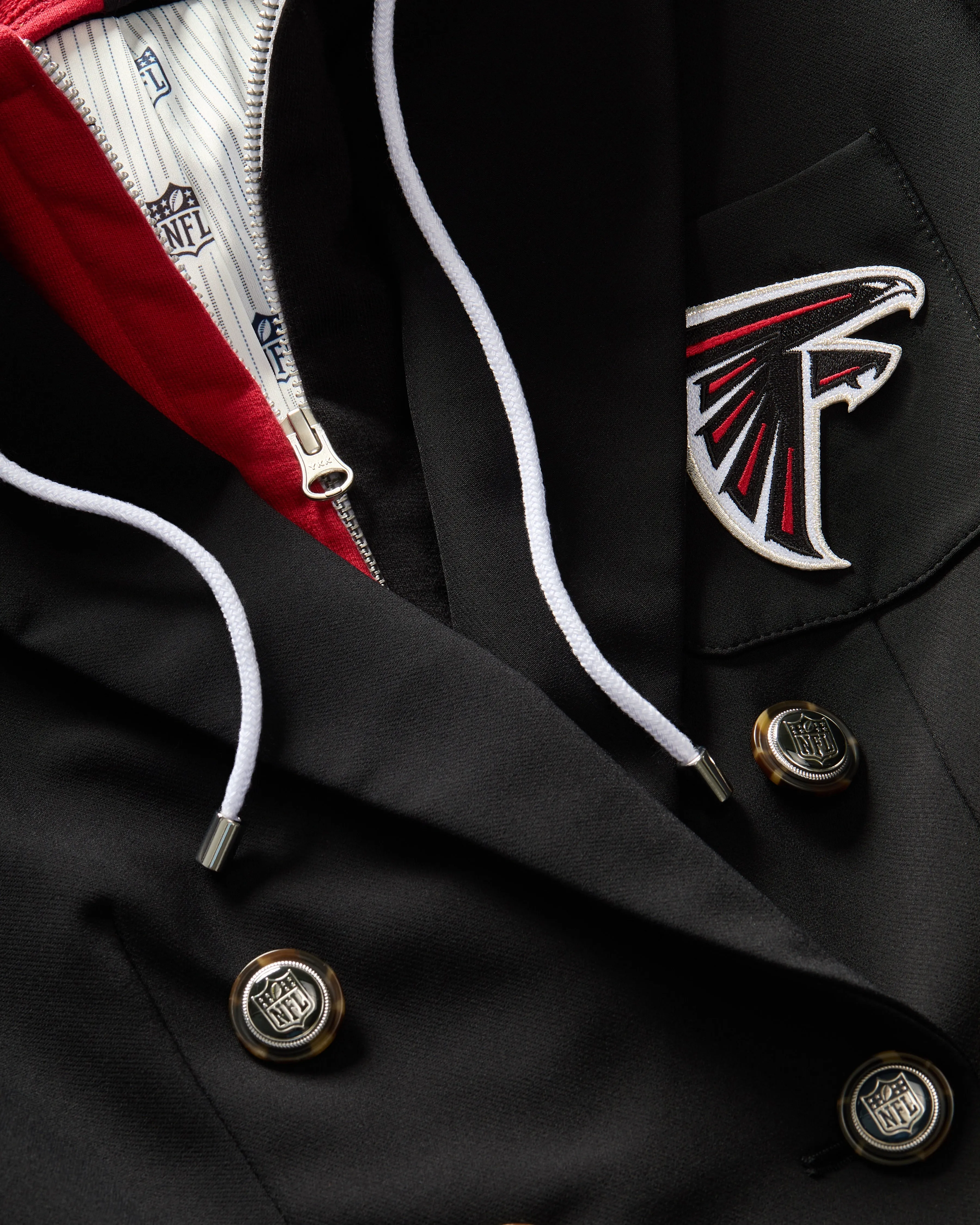Atlanta Falcons Dickey Jacket sold by Ulla Johnson product image thumbnail 4