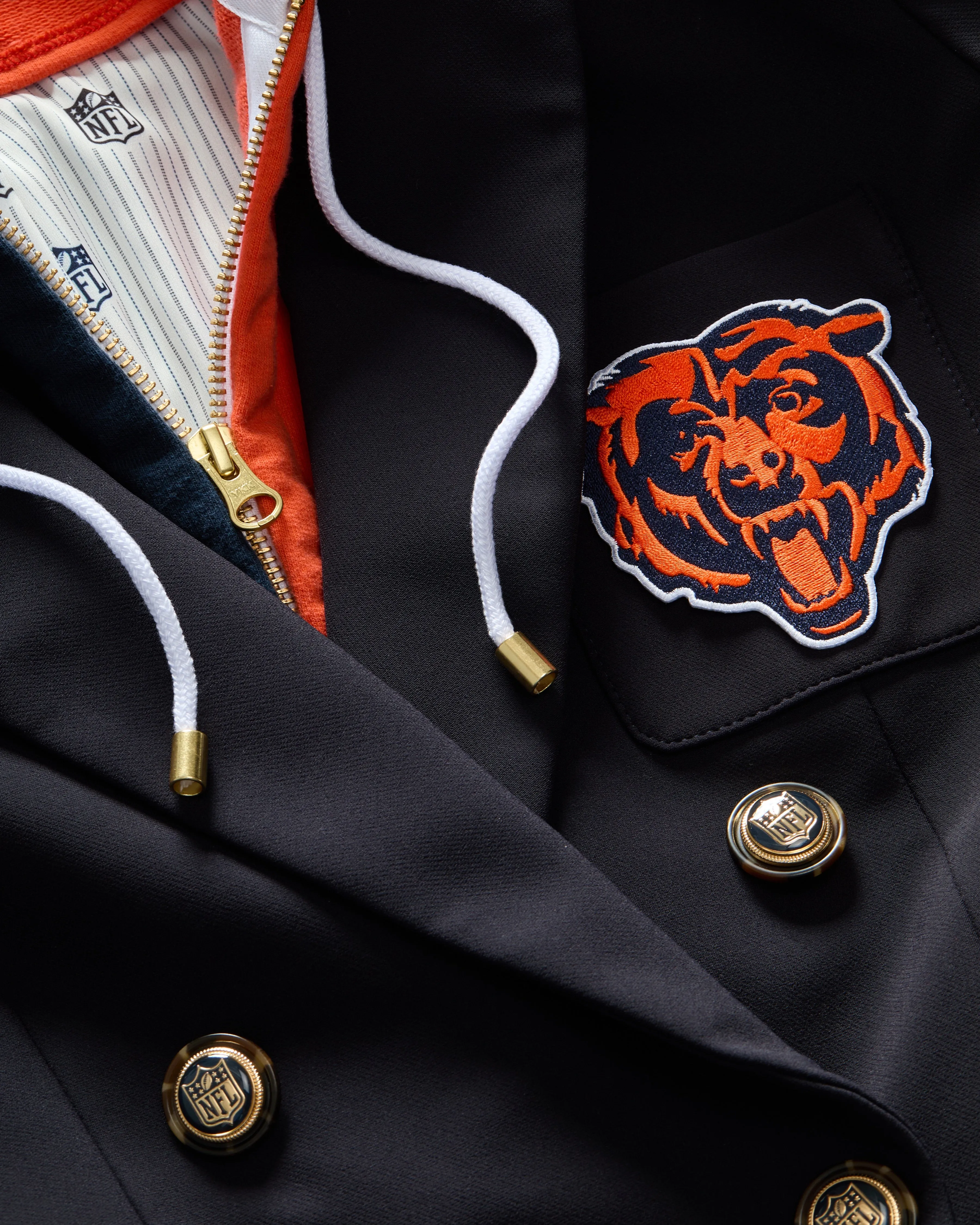 Chicago Bears Dickey Jacket sold by Ulla Johnson product image thumbnail 4