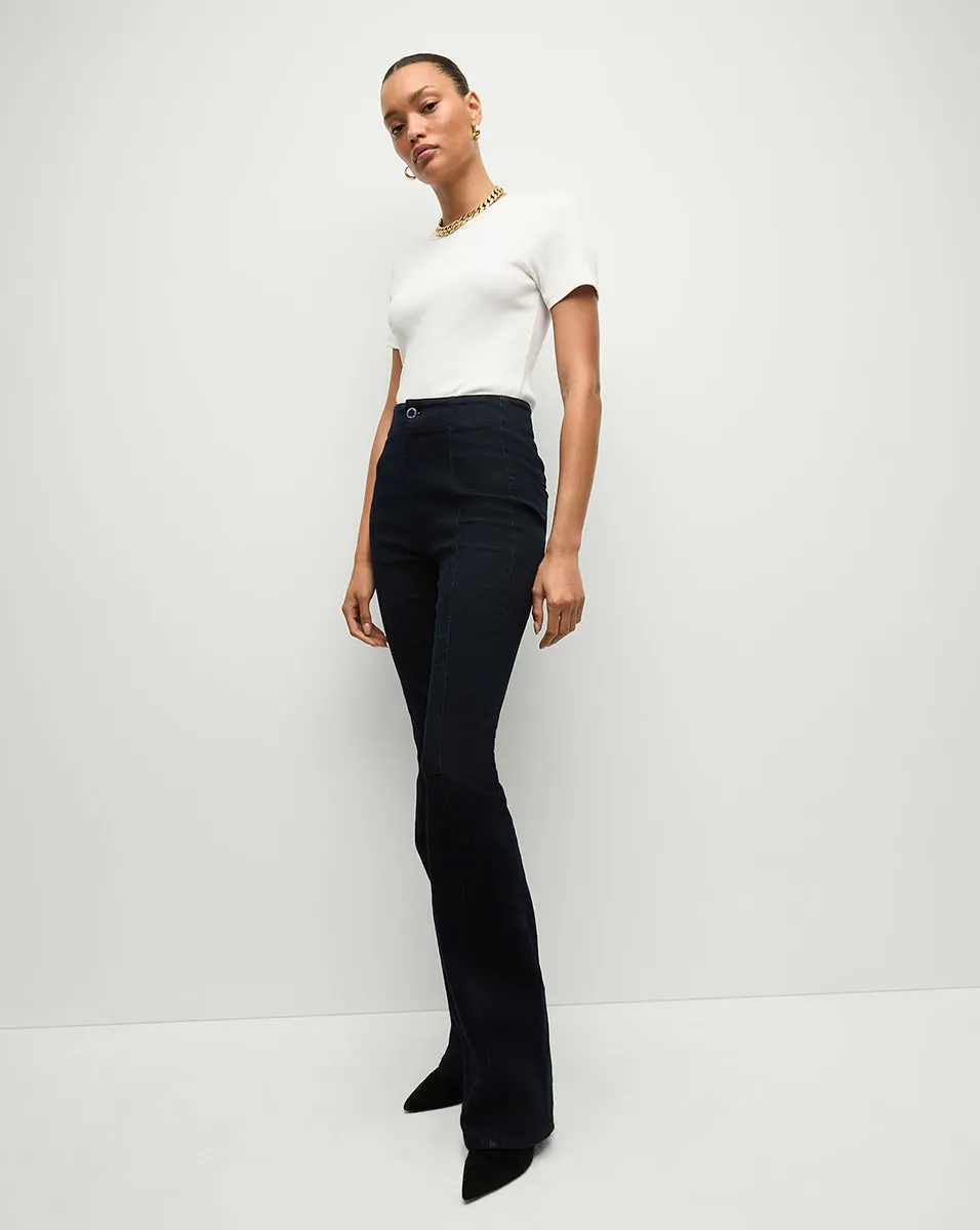 Beverly Seamed Skinny-Flare Jean sold by Ulla Johnson product image thumbnail 2