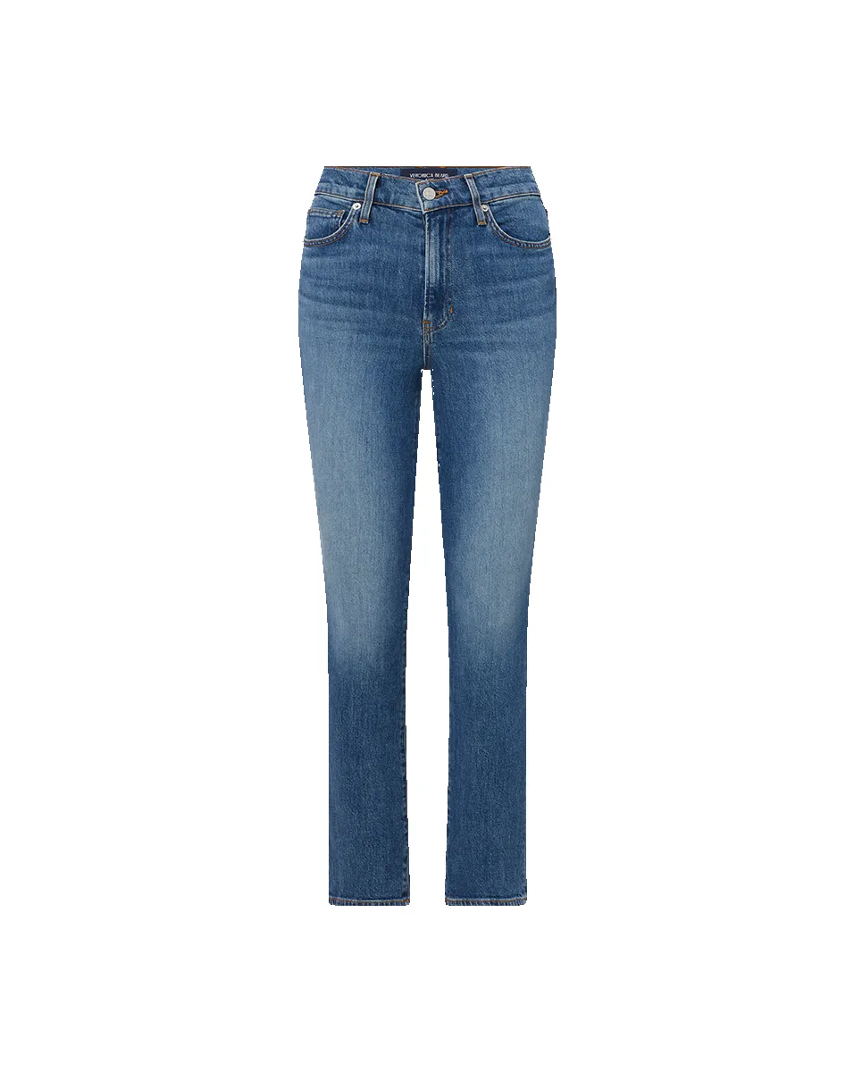 Ryleigh Ankle High Rise Slim Straight-Leg Jean sold by Ulla Johnson product image thumbnail 5