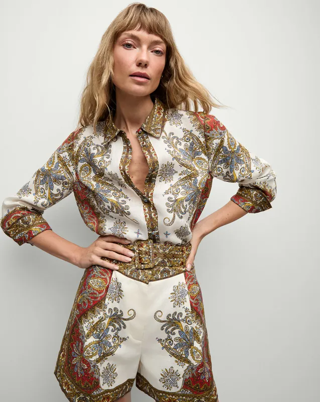 Maryam Linen Shirt sold by Ulla Johnson
