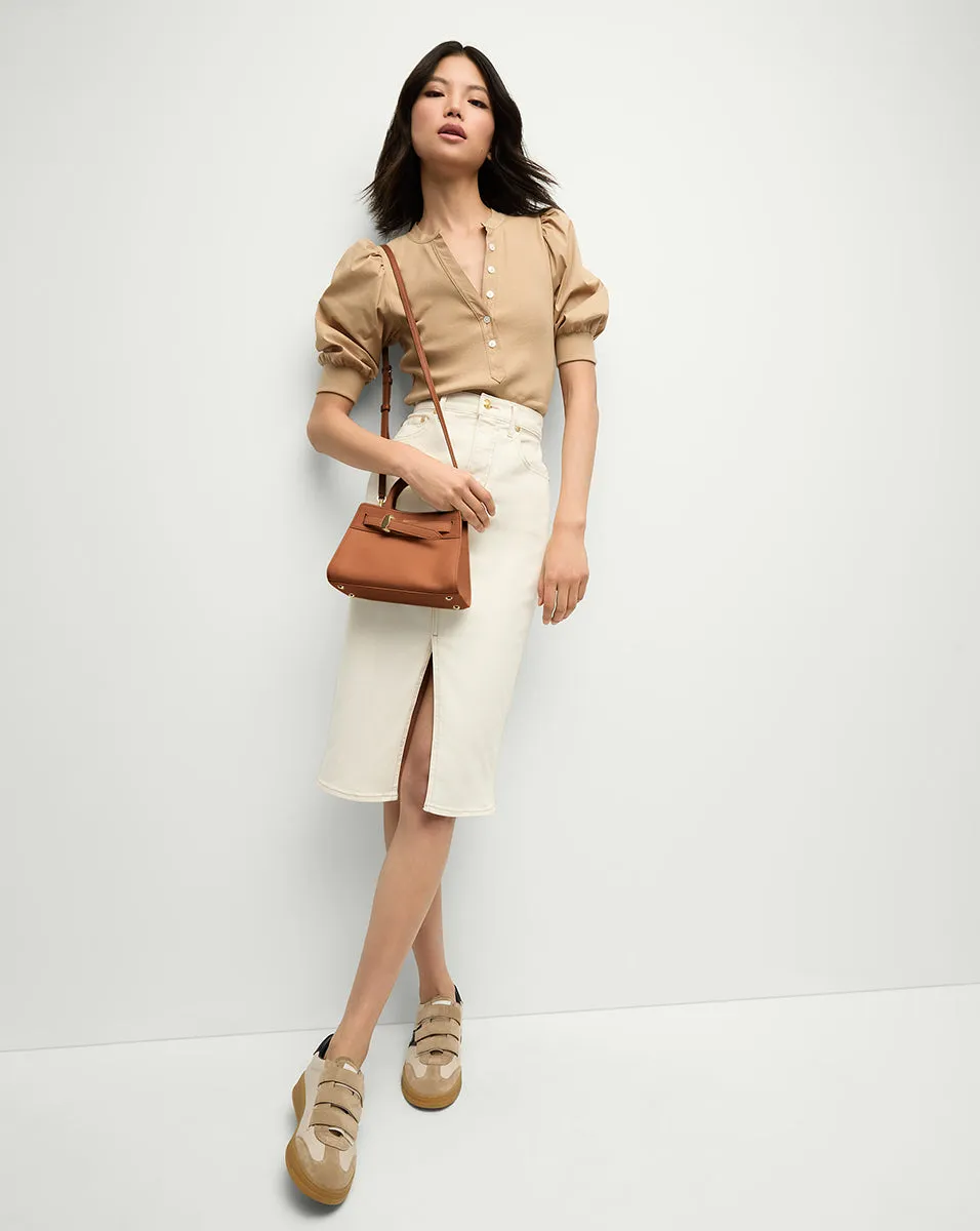 Breves Denim Skirt sold by Ulla Johnson