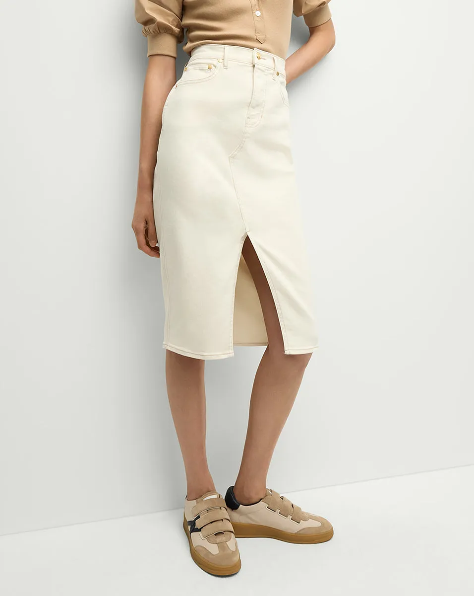 Breves Denim Skirt sold by Ulla Johnson product image thumbnail 2