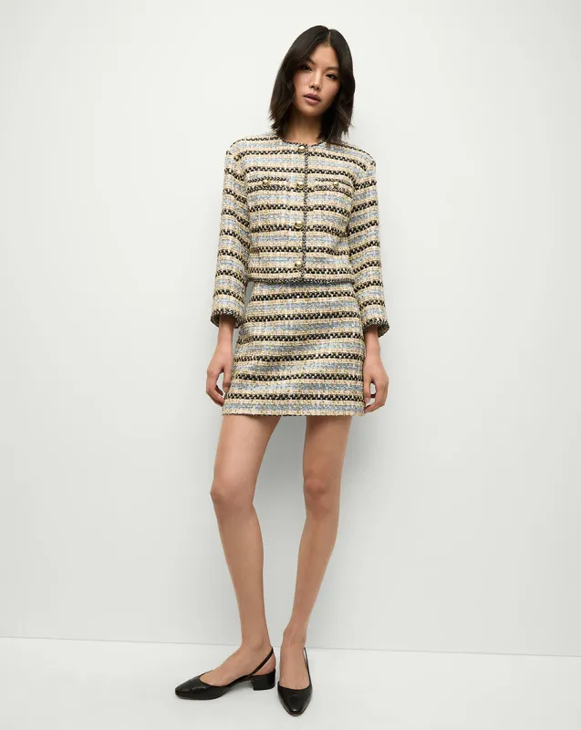 Ohemia Metallic Tweed Skirt sold by Ulla Johnson